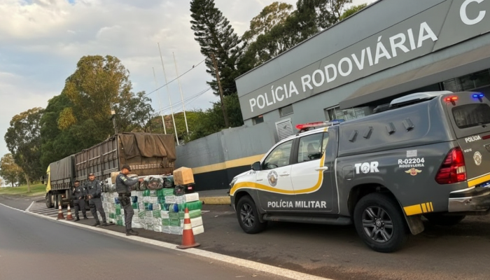 Apreensão de maconha em caminhão de Dourados é realizada pela Polícia de São Paulo