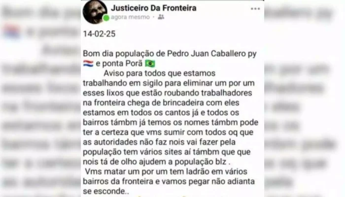 Comunicado foi emitido nesta sexta-feira. (Reprodução: Redes Sociais)