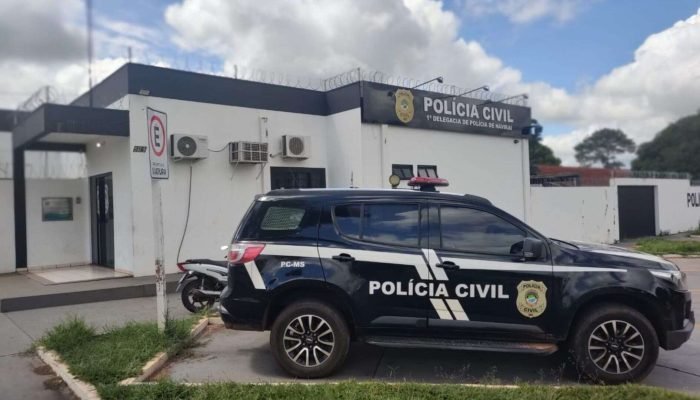 Foto: Delegacia de Polícia de Naviraí. (Foto: Divulgação/PCMS)