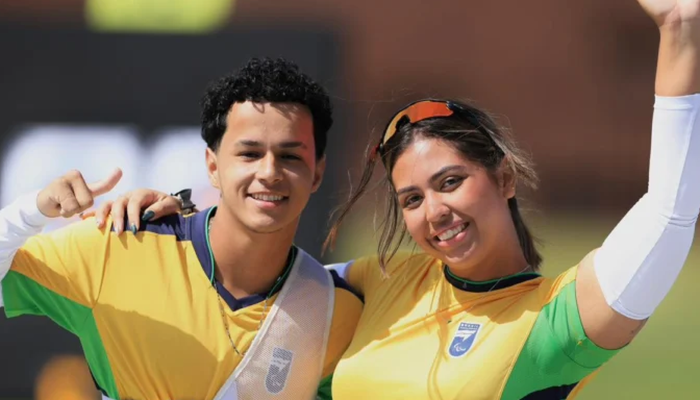Brasil conquista 1ª medalha no tiro com arco em Parapan de Jovens
