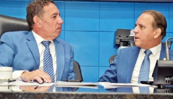 Luciana Nassar/ALEMS - Os deputados estaduais Gerson Claro (PP) e Coronel David (PL) estão cotados para o Senado