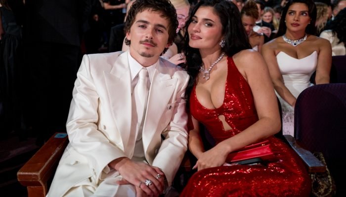 Foto: 1 de 1 Timothée Chalamet e Kylie Jenner - Foto: John Shearer/98th Oscars /