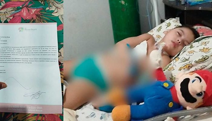 Menino de 6 anos com sequelas da Covid-19 tem 20 convulsões diárias em Maracaju