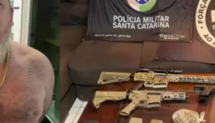 Líder de facção criminosa de Santa Catarina é preso em MS