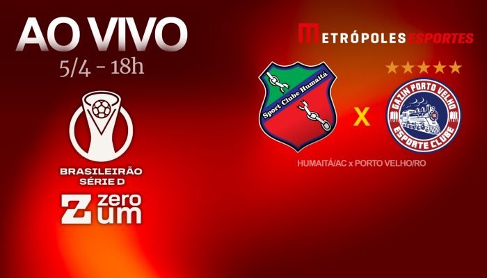 Foto: 1 de 1 Imagem colorida ed Humaitá-AC x Porto Velho pela Série D- Metrópole