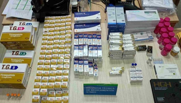 Imagem ilustrativa de emagrecedores apreendidos — Foto: Imagem ilustrativa de em
