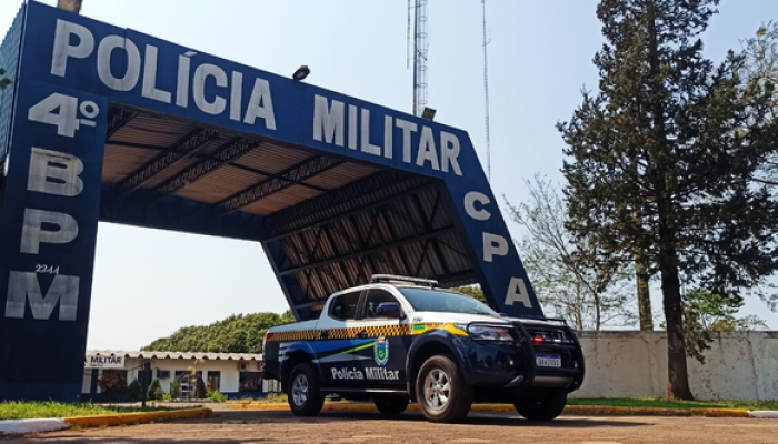 Foto: Sede do 4º BPM de ponta Porã (Foto Divulgação)