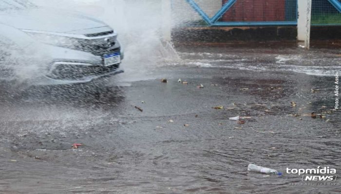 Alerta laranja para tempestades e queda de granizo atinge MS após 'calorão'