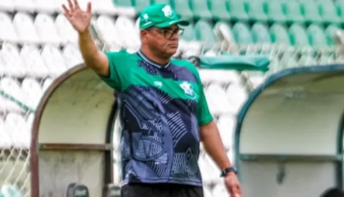 Foto: João Santos, técnico do Rio Preto (Foto: Muller Merlotto Silva)