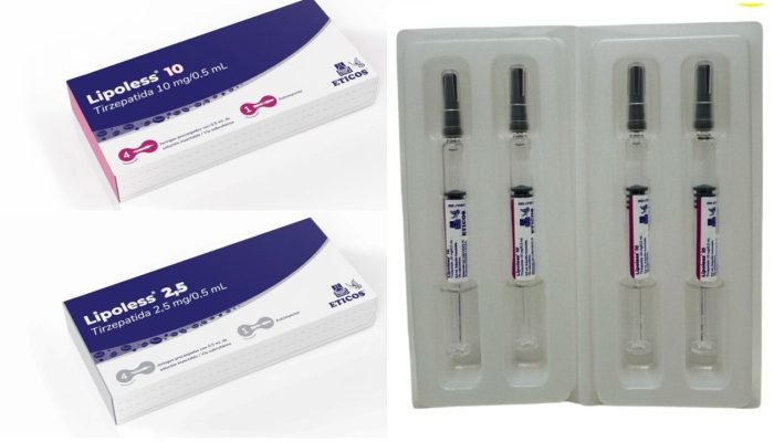 Medicamento Lipoless, vendido no Paraguai — Foto: Medicamento Lipoless, vendido