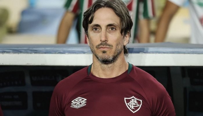 Luis Zubeldia, técnico do Fluminense — Foto: Luis Zubeldia, técnico do Fluminens