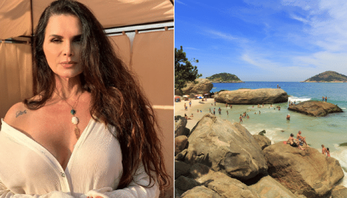 Pelados, mas com regras: como é a praia de naturismo que encantou Ambiel