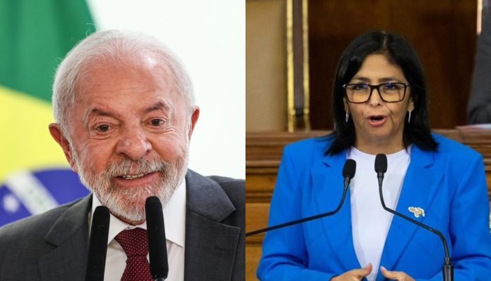 Lula conversou com a vice de Maduro após a prisão do ditador — Foto: Busca Gazet