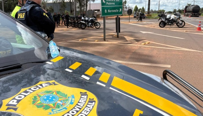 Operação Ano Novo da PRF em Mato Grosso do Sul — Foto: PRF MS