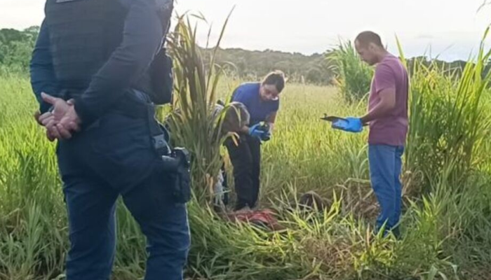 Local onde o corpo foi localizado — Foto: Local onde o corpo foi localizado (Dou