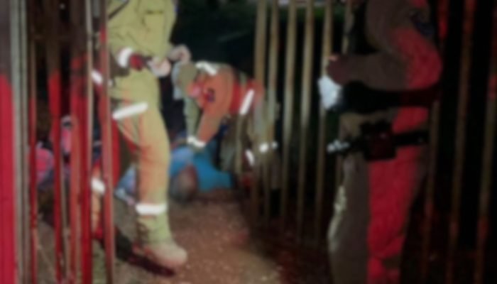 Foto: Sebastião chegou a ser reanimado, mas não resistiu aos ferimentos. (Reprod