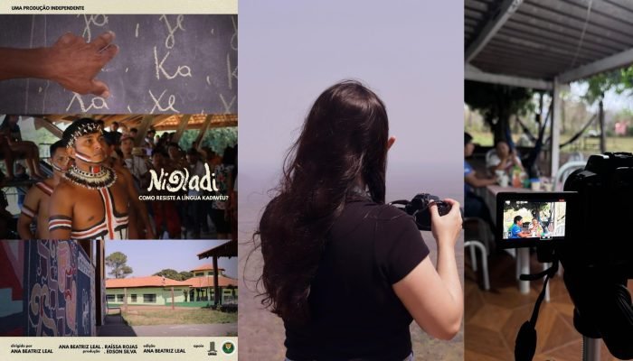 Documentário "Nioladi: Como resiste a língua Kadiwéu?". — Foto: Documentário "Ni