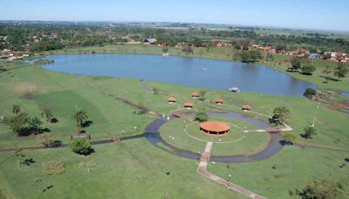 Parque do Lago, em Dourados. (Ademir Almeida, Divulgação) — Foto: Parque do Lago