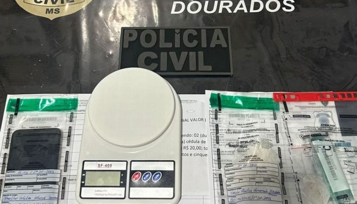 Polícia Civil prende homem por tráfico e posse de munição em Dourados