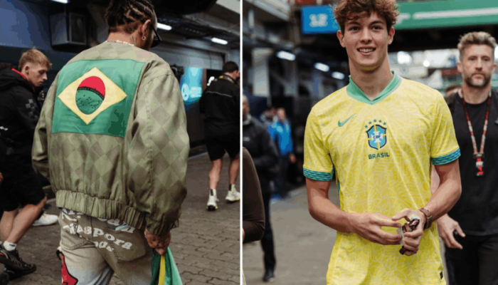 GP de São Paulo: Hamilton e Bearman homenageiam o Brasil com visuais marcantes