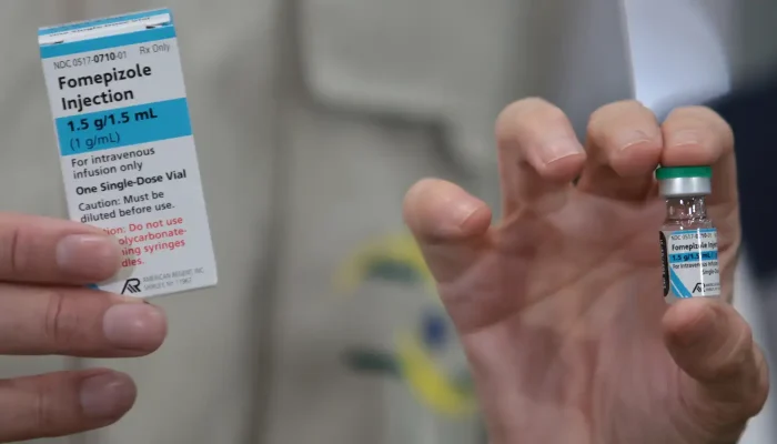 Brasil recebe antídoto para casos de intoxicação por metanol