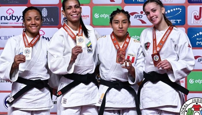 Delegação feminina de judô do Brasil conquista quatro medalhas no Grand Prix de Lima