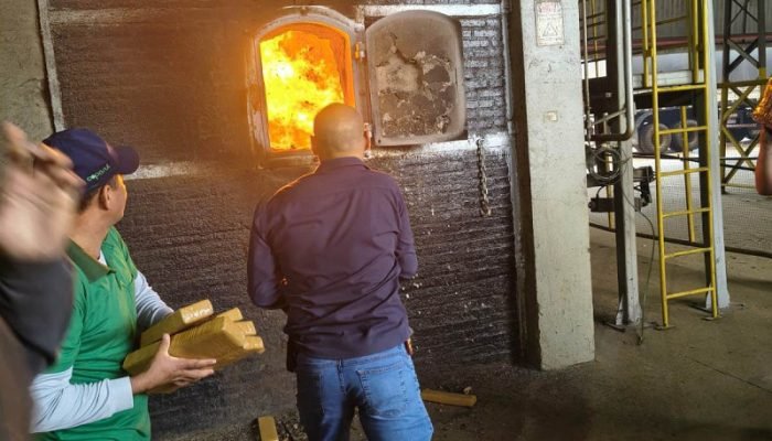 Tabletes de maconha são jogados em forno de indústria frigorífica — Foto: Tablet
