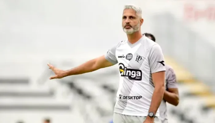 Foto: Rodrigo Santana, técnico da Ponte Preta - Foto: Marcos Ribolli / PontePres