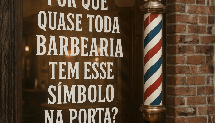 A história surpreendente por trás do poste de barbeiro tricolor