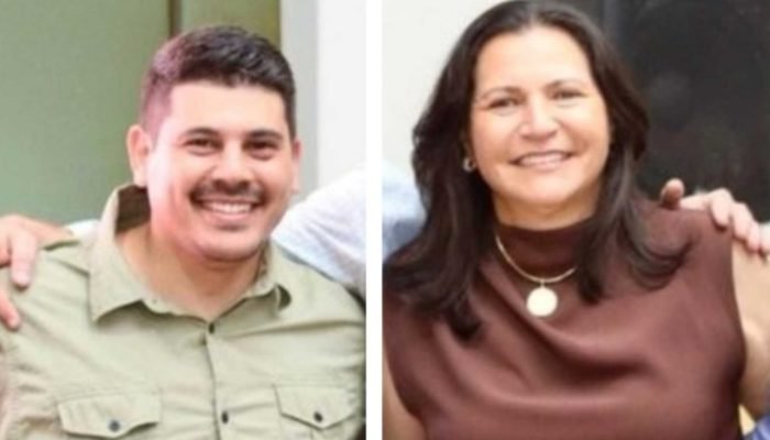 Foto: Vereador e prefeita de Caarapó. (Foto: Divulgação)