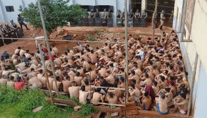 Requisa em Presídio de Pedro Juan Caballero Apreende Armas, Drogas e Celulares