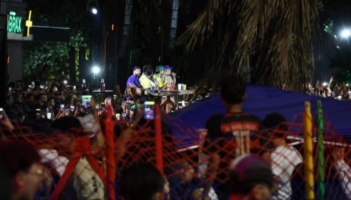 Sertanejos movimentaram a quarta-feira (22) em Campo Grande. — Foto: Sertanejos