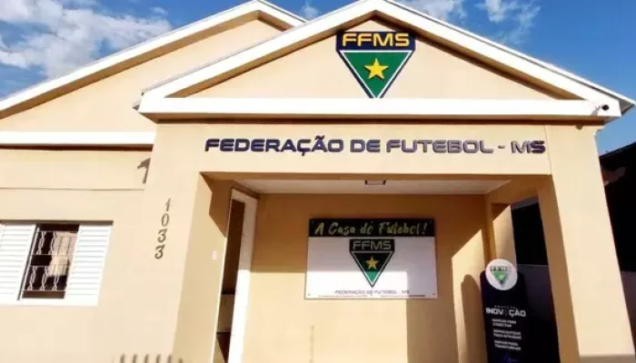Sede da Federação de Futebol de MS na Vila Glória. (Foto: FFMS)