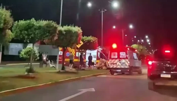 Ciclista Sofre Queda e Fica Ferido em São Gabriel do Oeste
