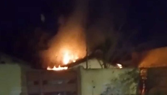 Incêndio Atinge Residência no Jardim Noroeste em Campo Grande