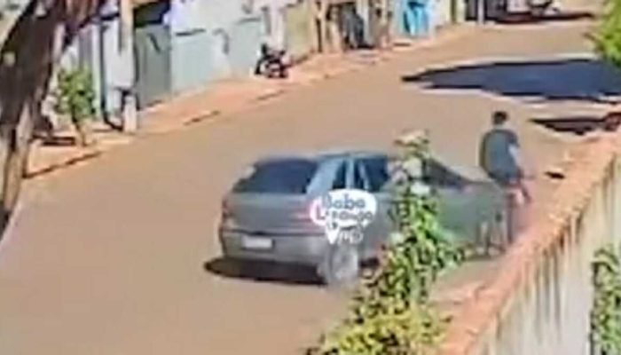 Sidrolândia: condutor sem CNH atropela ciclista e provoca ferimentos na vítima