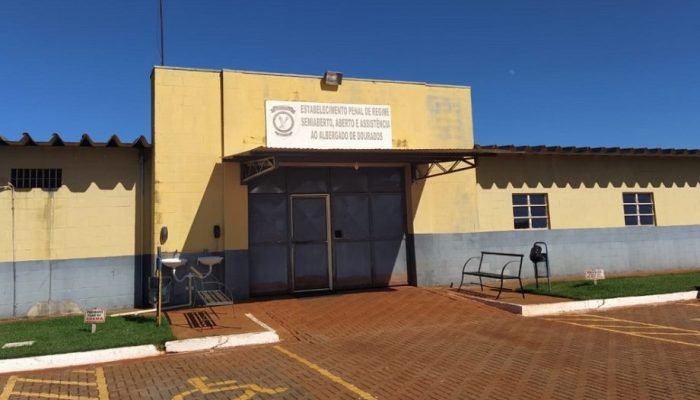 Foto: Presídio semiaberto da cidade de Dourados. (Foto: Divulgação/ Agepen)