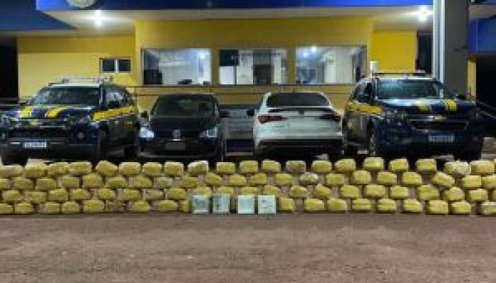 Motoristas são presos transportando skunk e haxixe na BR-262