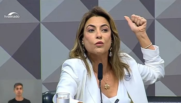 Soraya é relatora da CPI das Bets / Reprodução TV Senado