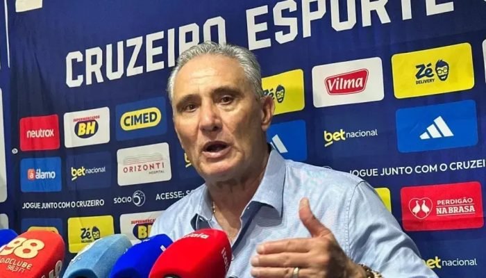 Tite, treinador do Cruzeiro, em entrevista coletiva após vitória sobre a URT. —