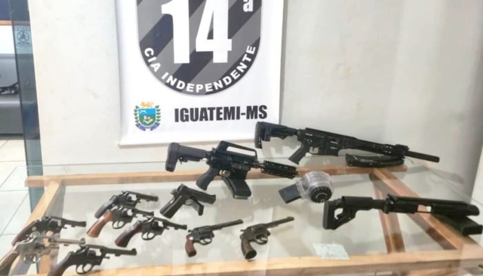trafico-internacional-de-armas-em-Iguatemi-Foto-Divulgacao-PMMS