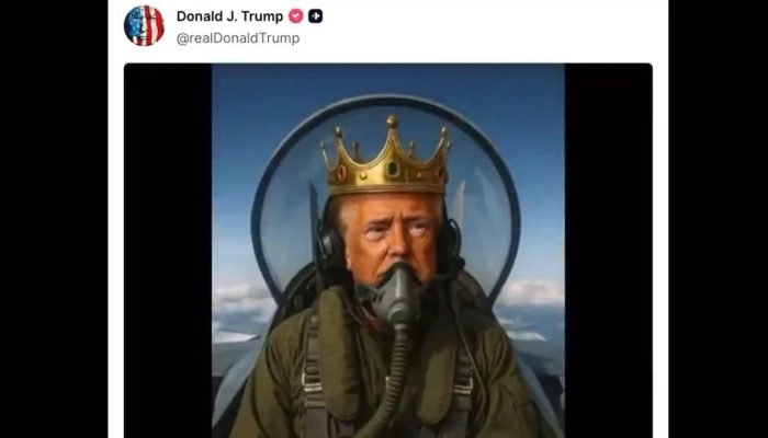 Trump divulga vídeo de IA com fezes em manifestantes