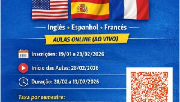 UEMS está com pré-inscrições abertas para cursos de idiomas