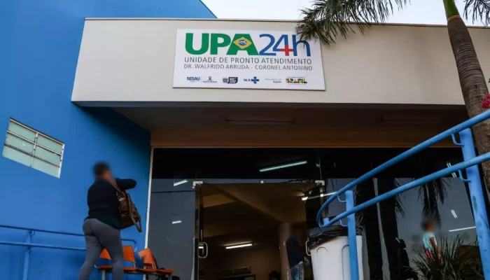 UPA Coronel Antonino. — Foto: UPA Coronel Antonino. (Henrique Arakaki, Midiamax)