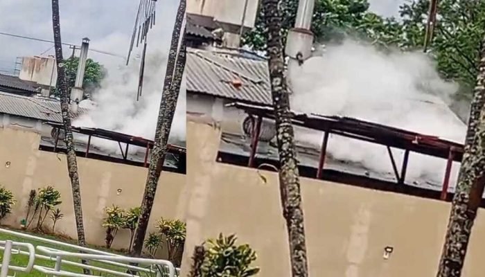 Vazamento de Gás Assusta Vizinhança no Bairro Universitário em Campo Grande