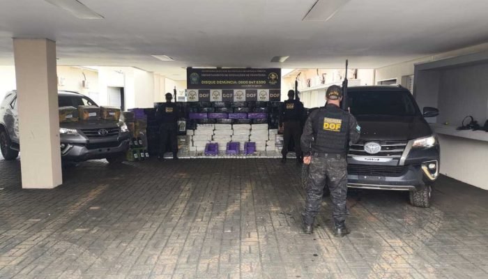 Apreensão em Caarapó: R$ 8,3 milhões em drogas e veículos recuperados
