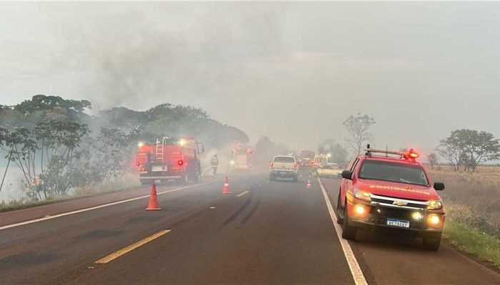 Colisão na BR-060 resulta em morte entre Campo Grande e Sidrolândia