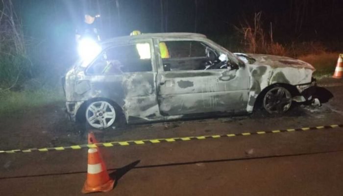 Homem carbonizado em Rio Brilhante foi morto após discussão em bar