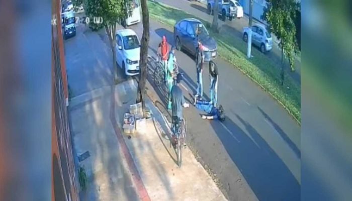 Motorista atropela ciclista em Dourados, promete ajuda e foge do local
