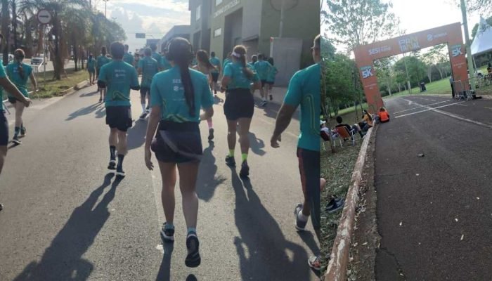 Homem é socorrido após mal súbito durante corrida na Capital